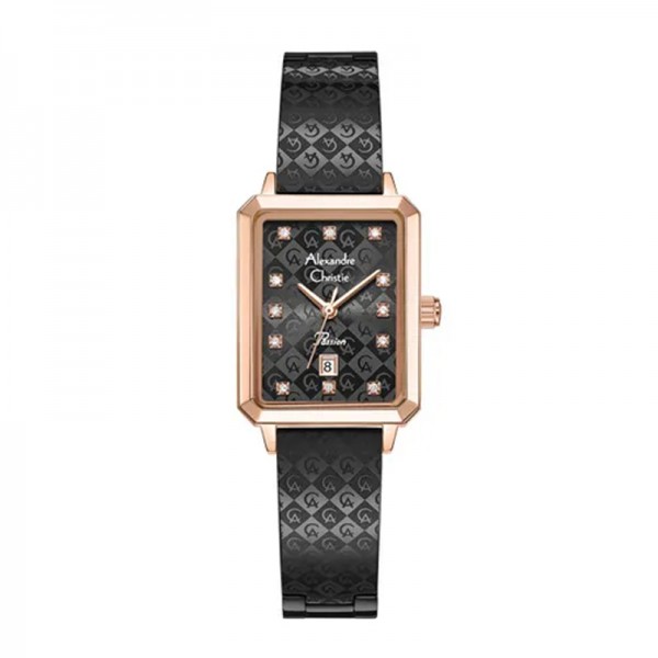 Alexandre Christie AC 2C24 Rosegold Black LDBBRBA